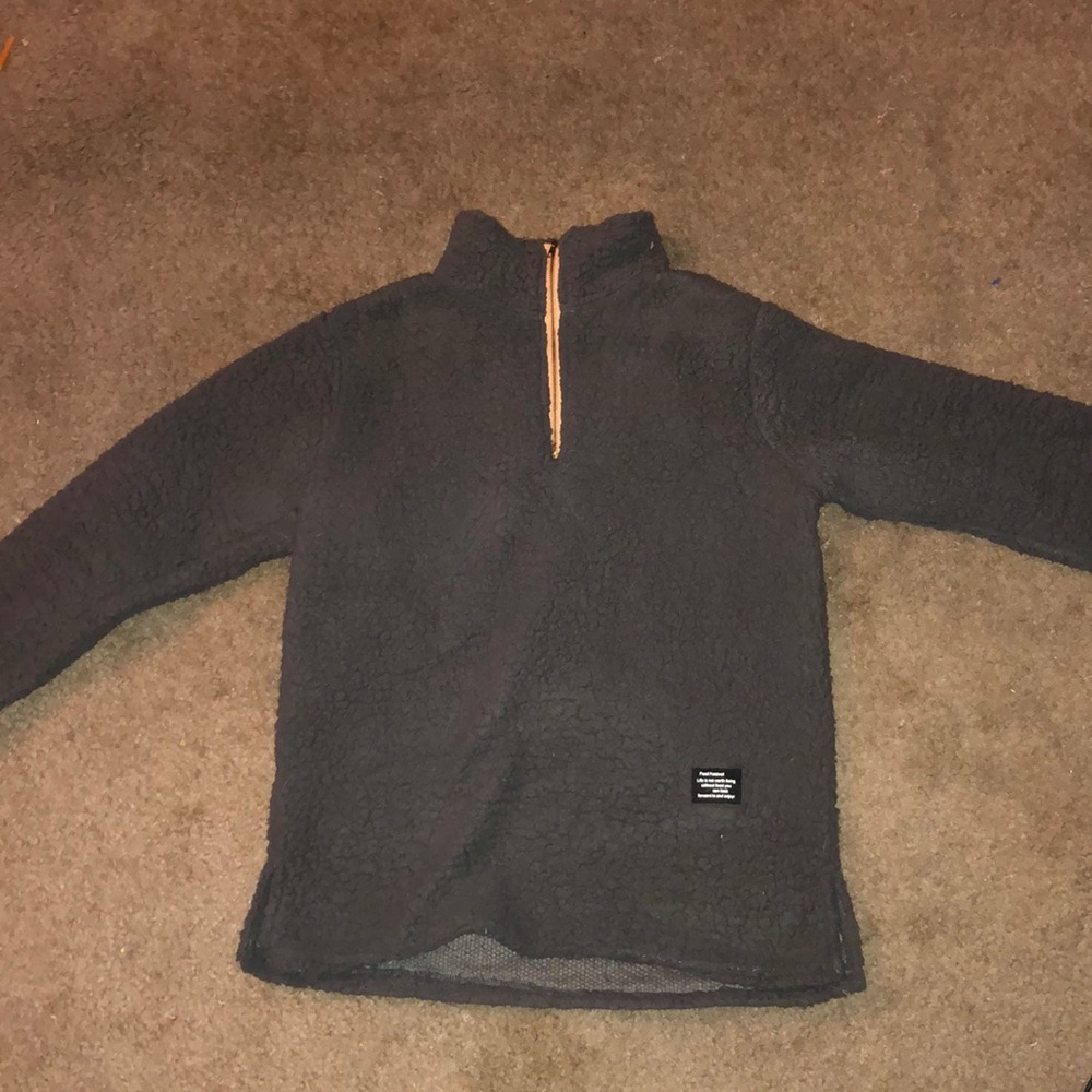 Pullover fuzzy jacket from amazon